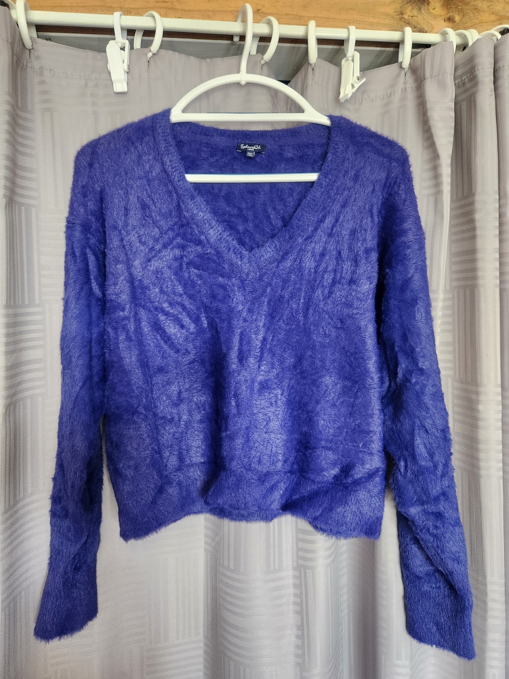 Extremely Soft Electric Blue Sweater